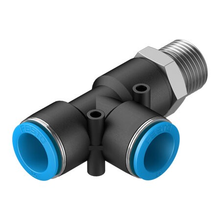 Festo Push-In T-Fitting QSTL-1/2-16 QSTL-1/2-16